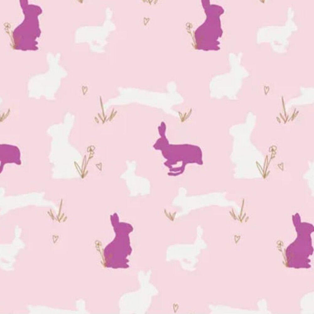 Bunny Binkies Fluff Metallic - Anna Elise by Bari J. from Art Gallery Fabrics